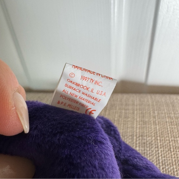 Ty Beanie Baby Princess Diana Teddy Bear Beanie Babies Princess of Wales 1997 - Picture 5 of 7